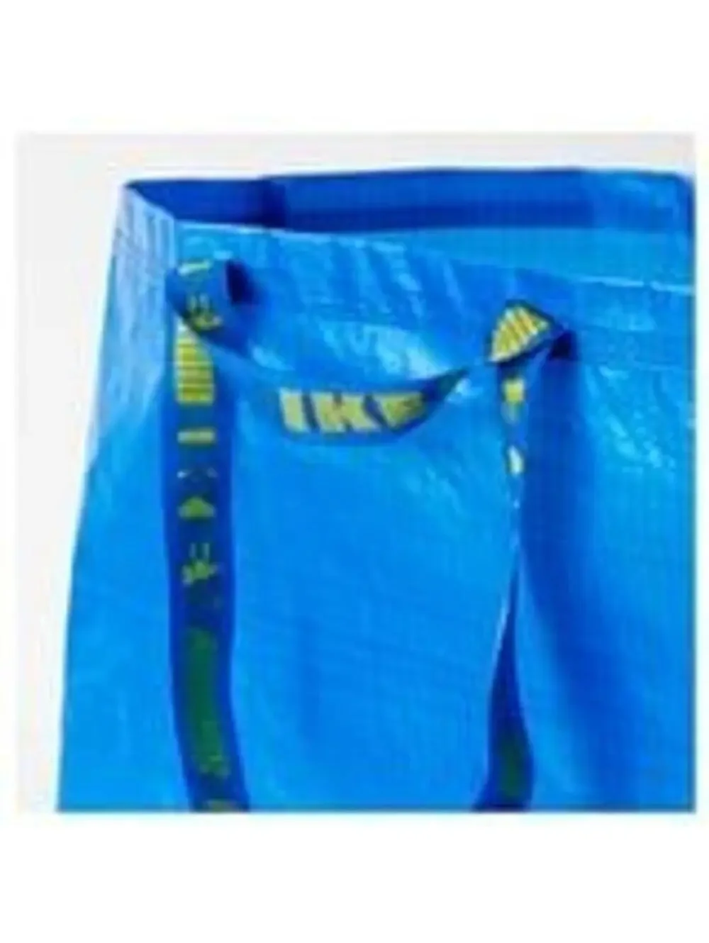 Lot of 2 NWT IKEA FRAKTA Large Blue Shopping Bag (19 gallon; 21¾ x 14½ x 13¾ )